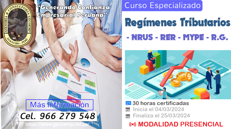 REGÍMENES TRIBUTARIOS