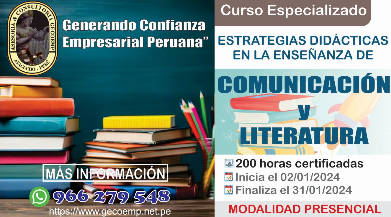 ESTRATEGIAS DIDÁCTICAS EN LA ENSEÑANZA DE  COMUNICACIÓN Y LITERATURA